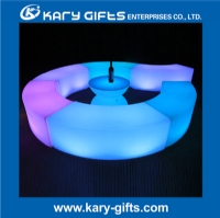 Rechargeable Outdoor Use Waterproof LED Benches